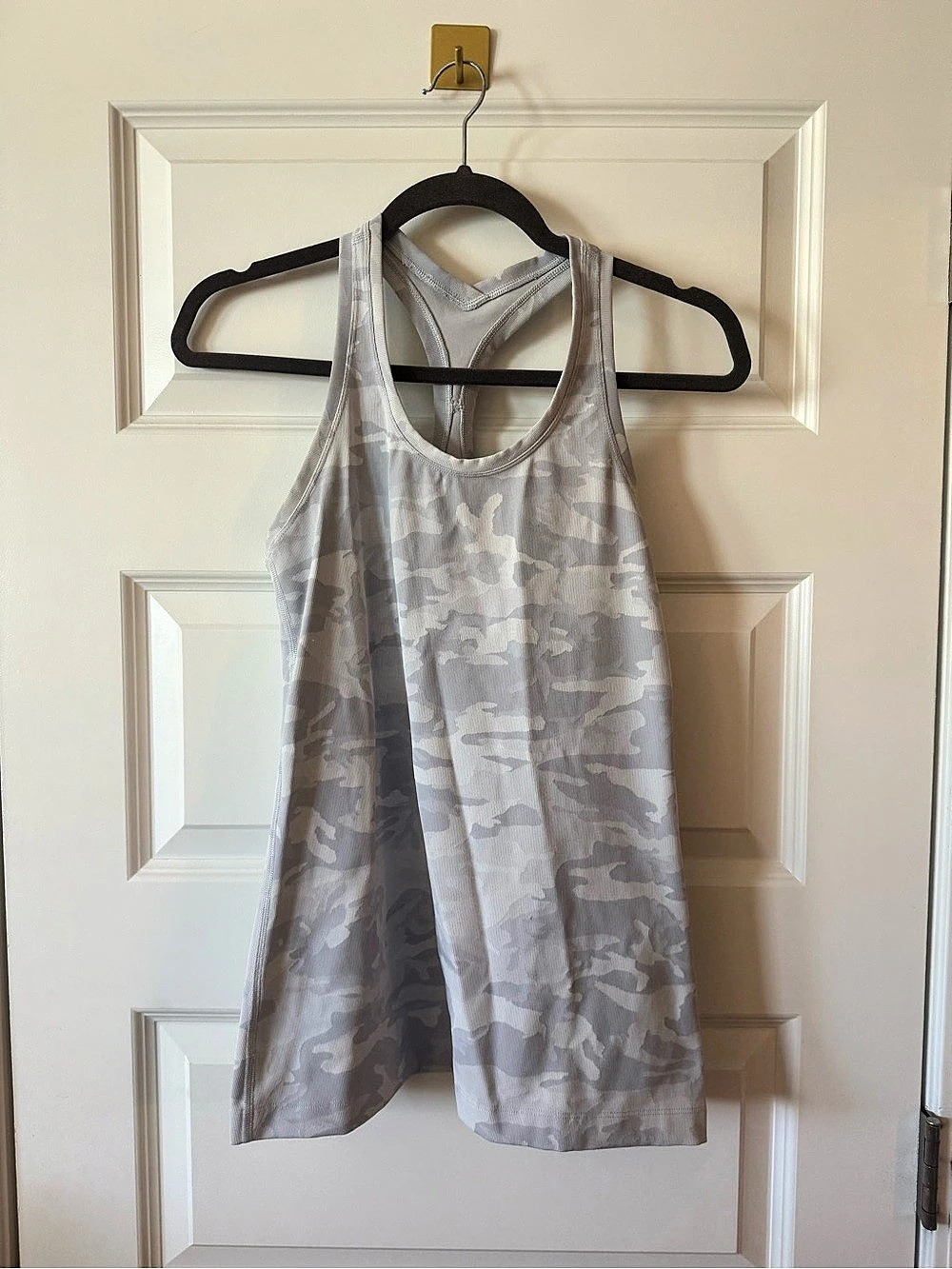 lululemon Camo Racerback Tank in Gray Like New